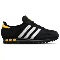 Foot Locker Adidas LA Trainer Sneakers Heren - Zwart - Maat 41 1/3 - Textil aanbieding