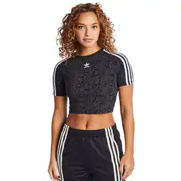 Foot Locker Adidas 3s Snake Baby T-shirts Dames - Zwart - Maat 36/S - Katoen Jersey aanbieding