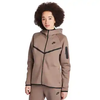 Foot Locker Nike Tech Fleece Hoodies Dames - Bruin - Maat S aanbieding