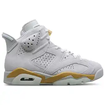 Foot Locker Jordan Aj6 Retro Sneakers Dames - Grijs - Maat 39 - Leer aanbieding