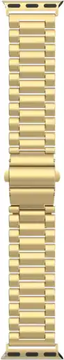 Coolblue Just in Case Rvs Bandje Goud voor Apple Watch 40/41/42 mm aanbieding