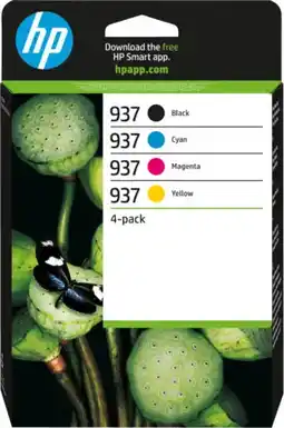 Coolblue HP 937 Cartridge Combo Pack aanbieding