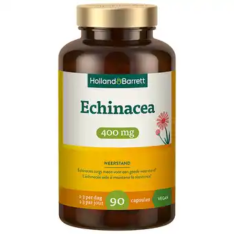 Holland & Barrett Holland & Barrett Echinacea 400mg - 90 capsules aanbieding