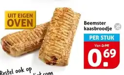 Hoogvliet Beemster kaasbroodje aanbieding