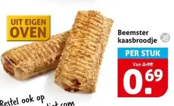 Hoogvliet Beemster kaasbroodje aanbieding