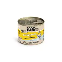 Zooplus Voordeelpakket: 12x200g Dogs'n Tiger Snackmenu Kip met Forel I Kitten kattenvoer nat aanbieding