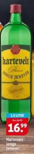 Hoogvliet Hartevelt jonge jenever aanbieding