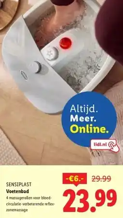 Lidl SENSIPLAST Voetenbad aanbieding