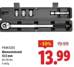 Lidl PARKSIDE Momentsleutel 12.5 mm aanbieding