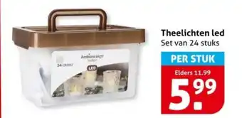 Hoogvliet Theelichten LED aanbieding