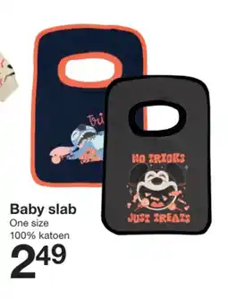 Zeeman Baby slab aanbieding