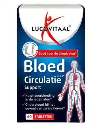 De Online Drogist Lucovitaal Bloedcirculatie Support Tabletten aanbieding