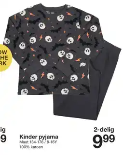 Zeeman Kinder pyjama aanbieding