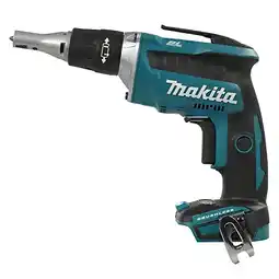 Amazon Makita DFS452Z Accu-Droogbouwschroevendraaier, 490 W, 18 V, Blauw aanbieding