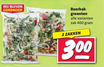 Nettorama Roerbak groenten aanbieding