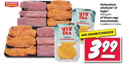 Nettorama Varkenshaas schnitzels of lapjes aanbieding