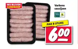Nettorama Varkens saucijzen aanbieding