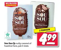 Nettorama Sou Sou ijs aanbieding