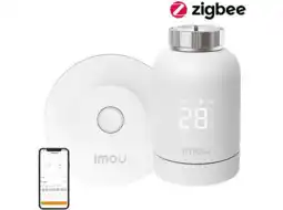 MediaMarkt Imou Tvr1 Smart Radiator Starterkit Slimme Thermostaat Wit aanbieding