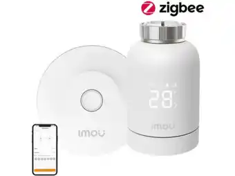 MediaMarkt Imou Tvr1 Smart Radiator Starterkit Slimme Thermostaat Wit aanbieding