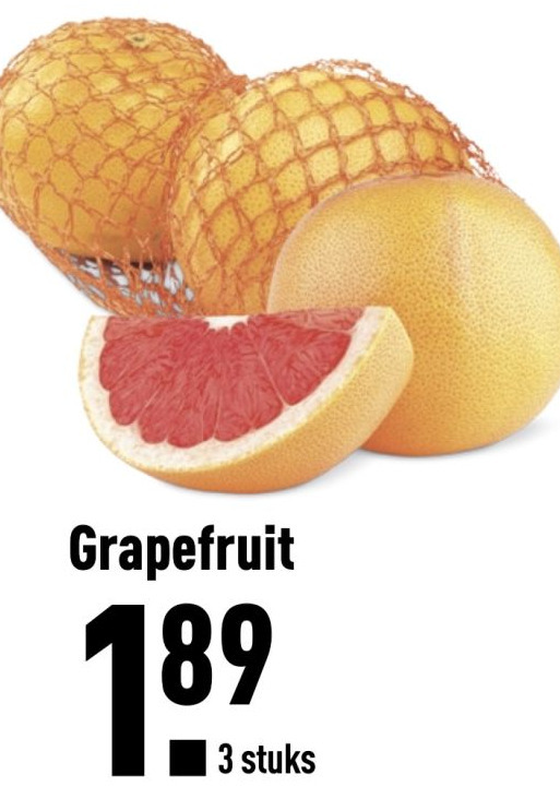 Grapefruit aanbieding bij ALDI