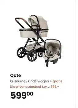 Babypark Qute Q-Journey kinderwagen aanbieding