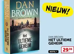 Boekenvoordeel DAN BROWN HET ULTIEME GEHEIM aanbieding