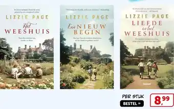 Boekenvoordeel LIZZIE PAGE aanbieding