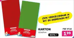 Boekenvoordeel KARTON aanbieding