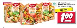 Nettorama Iglo stoom & klaar groente idee aanbieding
