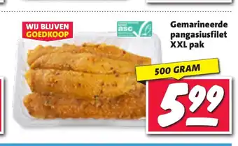 Nettorama Gemarineerde pangasiusfilet XXl aanbieding