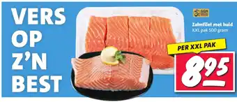Nettorama Zalmfilet met huid aanbieding