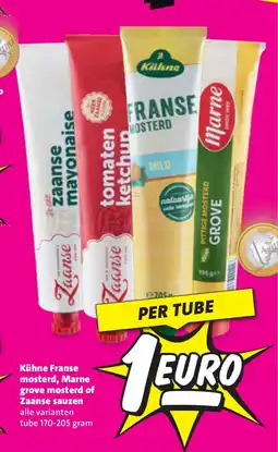 Nettorama Kühne Franse mosterd, Marne grove mosterd of Zaanse sauzen aanbieding