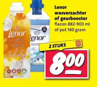 Nettorama Lenor wasverzachter of geurbooster aanbieding