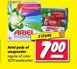 Nettorama Ariel pods of waspoeder aanbieding