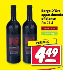 Nettorama Borgo D'Oro appassimento of bianco aanbieding