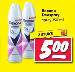 Nettorama Rexona Deospray aanbieding