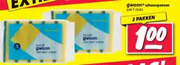 Nettorama Gwoon schuursponsen aanbieding