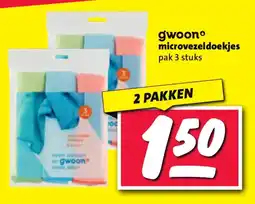 Nettorama Gwoono microvezeldoekjes aanbieding