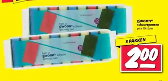 Nettorama Gwoonº schuursponsen aanbieding