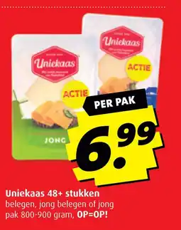 Boni Uniekaas 48+ stukken aanbieding