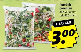Boni Roerbak groenten aanbieding