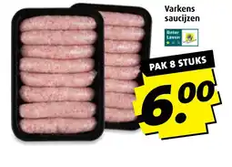 Boni Varkens saucijzen aanbieding