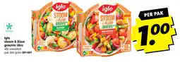 Boni Iglo stoom & klaar groente idee aanbieding