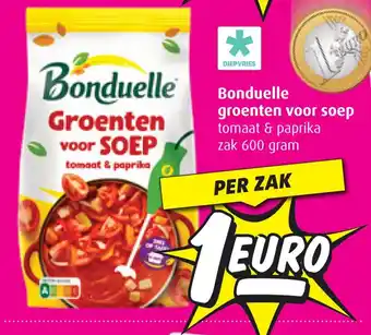 Boni Bonduelle groenten voor soep aanbieding