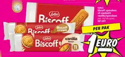 Boni Lotus Biscoff speculoos of sandwich vanille/speculoos aanbieding