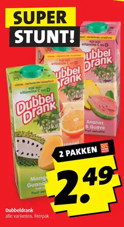 Boni Dubbeldrank aanbieding
