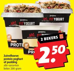 Boni Zuivelhoeve protein yoghurt of pudding aanbieding
