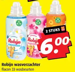Boni Robijn wasverzachter aanbieding