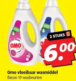 Boni Omo vloeibaar wasmiddel aanbieding